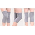thumbnail image 3 of 1 Pair Warm Knee Pads Sleeve for Adults,Gray Leg Warmer for Arthritic,Thicken Soft Fabric Knee Warmer,Elastic Knee Cover for Outdoor Sports,Thermal Knee Braces for Winter Gifts, 3 of 6