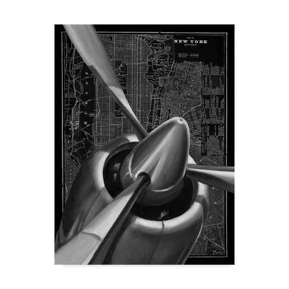 Trademark Fine Art 'Vintage Plane I' Canvas Art by Ethan Harper