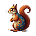 thumbnail image 5 of Cartoon Squirrel Stickers Stickers, Waterproof Squirrel Stickers Sticker for Water Bottle Laptop Phone Cases Planner Skateboard Luggage Helmet Party Favor Decor, Ideal for Adults Teens Teacher Rewards, 5 of 8