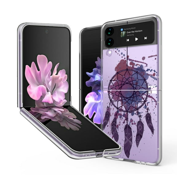 Protex Case Designed For Samsung Galaxy Z Flip 4 Case Transparent Clear