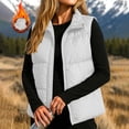 thumbnail image 2 of Yutgune Women's Puffer Vest Stand Collar Zip Up Sleeveless Jacket with Pockets Winter, 2 of 6