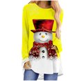 thumbnail image 2 of DPTALR Femmes Décontracté Manches Longues Col Rond Chandail Blouse Ample Style Ethnique Rétro Chemises Imprimées, 2 of 4