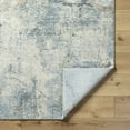 thumbnail image 5 of Hauteloom Urowo Living Room, Bedroom Area Rug - Contemporary - High Pile - Peach, Light Gray, Gray - 5'3" x 7', 5 of 8