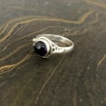 thumbnail image 2 of Solid 925 Sterling Silver Ring For Womens, Natural Amethyst Ring Gemstone Unique Handcrafted Ring For Her, 2 of 6