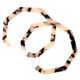 thumbnail image 1 of 1 par de pendientes acrílicos redondos y elegantes con forma de leopardo para mujer, 1 of 7