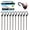Camouflage, variant on XSTRAP STANDARD 10PK Bungee Cords 32-Inch Heavy Duty Bungee Cords with Hooks, Ideal for Outdoor, Tarp Covers, Canvas Canopies, Motorcycle, Luggage Rack, Cargo