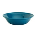 thumbnail image 6 of Tabletops Gallery 12 Piece Green Teal Blue Melamine Dinnerware Set Plates Bowls for Indoor/Outdoor Use, Service for 4, Peacock, 6 of 12