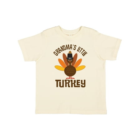 

Inktastic Thanksgiving Grandma Little Turkey Gift Toddler Boy or Toddler Girl T-Shirt