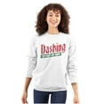 thumbnail image 3 of Christmas Dashing Through The Snow Sweatshirt for Men or Women Brisco Brands S, 3 of 6