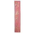 thumbnail image 2 of Northlight Cranberry Red and Gold "Merry Christmas" Wired Christmas Craft Ribbon 2.5" x 10 Yards, 2 of 3