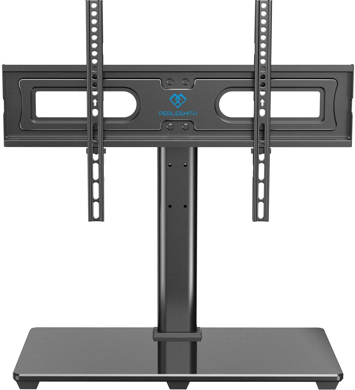 PERLESMITH Universal TV Stand Table Top TV Base for 37 to 70 inch LCD LED OLED 4K Plasma Flat