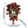 thumbnail image 5 of Adorno colgante de pared BLESIY guirnalda navideña Corona de puerta, 5 of 5