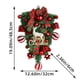 thumbnail image 5 of Adorno navideño Artificial para colgar en la pared, corona decorativa de Navidad para decoración de chimenea, ventana y porche, 5 of 5