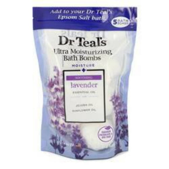 Bath Bomb, aroma ultra hidratante de lavanda del Dr. Teal