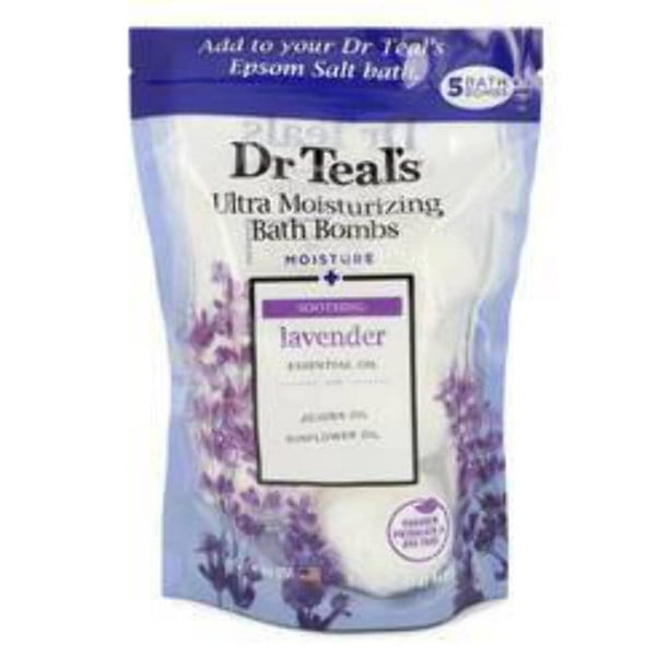 Bath Bomb, aroma ultra hidratante de lavanda del Dr. Teal