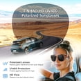 thumbnail image 4 of TINHAO Polarized Sunglasses Over Glasses Women Fit Over Glasses Sunglasses Cat Eye Sunglasses UV Protection Lightweight, 4 of 7
