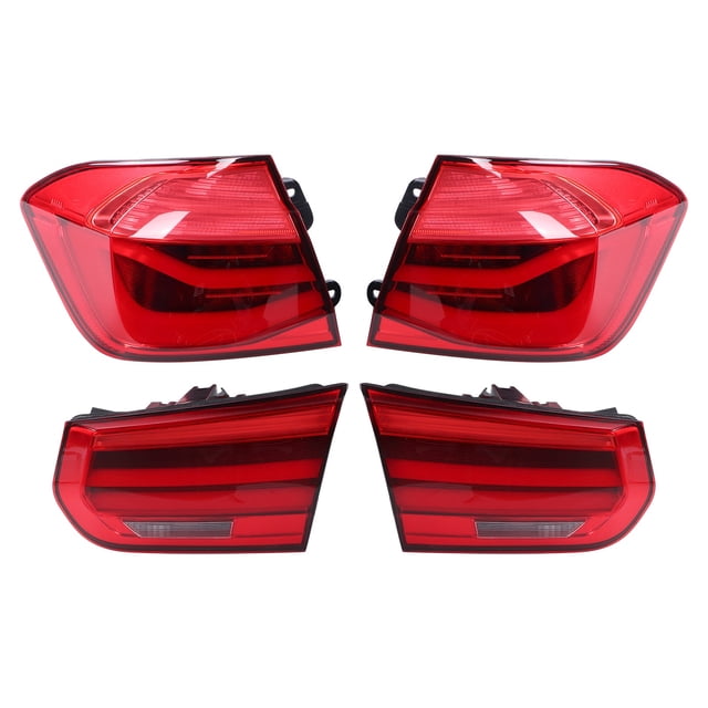 Luces Traseras Dinámicas de LED LED LED Cacto para lente Roja para 3 Serie F30 M3 F80 2012-2019