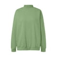 thumbnail image 4 of idosla Womens Oversized Sweatshirts Turtleneck Pullover Long Sleeve Hoodies Tops Fall Fashion Outfits 2025 Clothes (Green, S), 4 of 4
