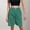 Green, variant on HAIJIE Womens Summer Swim Shorts Relaxed Fit High Waist Casual Women's Shorts for Women Pleated Beach Vacation Clothes Short