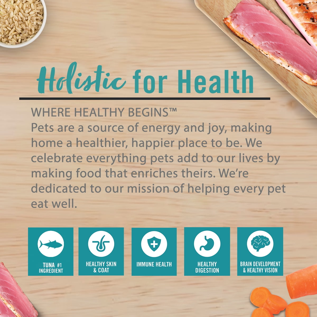 Chicken Soup for the Soul Indoor Cat Food - Tuna & Brown Rice Dry Recipe, 13.5 lb