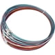 thumbnail image 1 of 60 piezas de collar de alambre de acero inoxidable de 12 colores con cierre de rosca de latón, 44,5 cm., 1 of 9