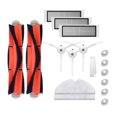 thumbnail image 1 of Accesorios para robot aspirador Cola Repuestos Roborock s50 3 filtros 2 cepillos 3 cepillos laterales 6 filtrantes 2 t, 1 of 8