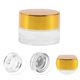 thumbnail image 5 of Ofertas Únicas 1 Pc Botella de Vidrio Crema Elegante para Baño 0.35oz Tono Dorado, 5 of 6