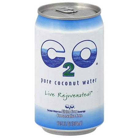 C2O Pure Coconut Water, 10.5 fl oz, (Pack of 24) (Best All Natural Coconut Water)