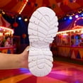 thumbnail image 6 of Sneakers for Women Fashion Platform White Leather Casual Dad Shoes Comfortable Wedge Walking Sport Sneakers, 6 of 9