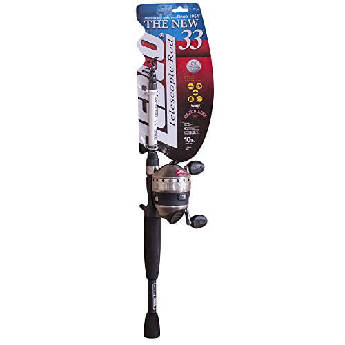 Zebco 33 telecast 6ft Telescopic Rod and Spinning Reel Combo 