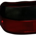 thumbnail image 7 of Spec-D Tuning Red Smoke Lens Tail Lights Compatible with 1992-1995 Honda Civic 2 Door Coupe Models, 1992-1995 Honda Civic 4 Door Sedan Left + Right Pair Assembly, 7 of 7