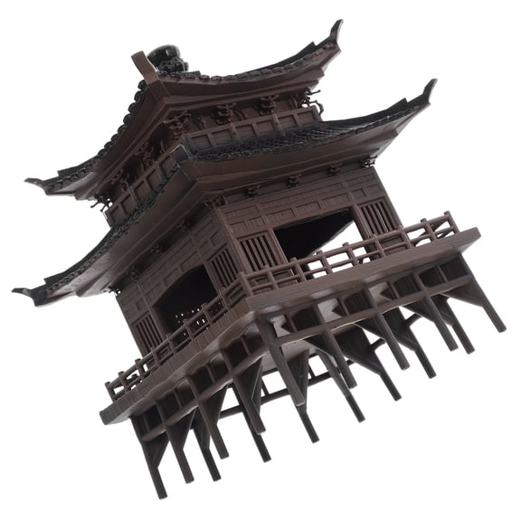 HOOWIFFY Garden Statue for Aquarium and Zen Garden Plastic Ornament