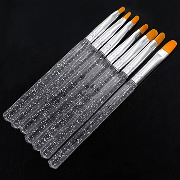 7-Piece Acrylic Gel Pen Set for Painting Design and Detailed Brushwork 7PCS