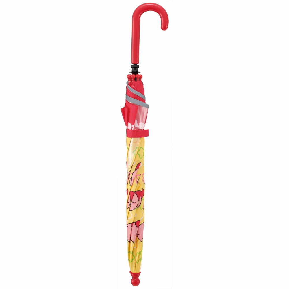 Kirby Durable Stick Rain Umbrella, Cartoon, Red.