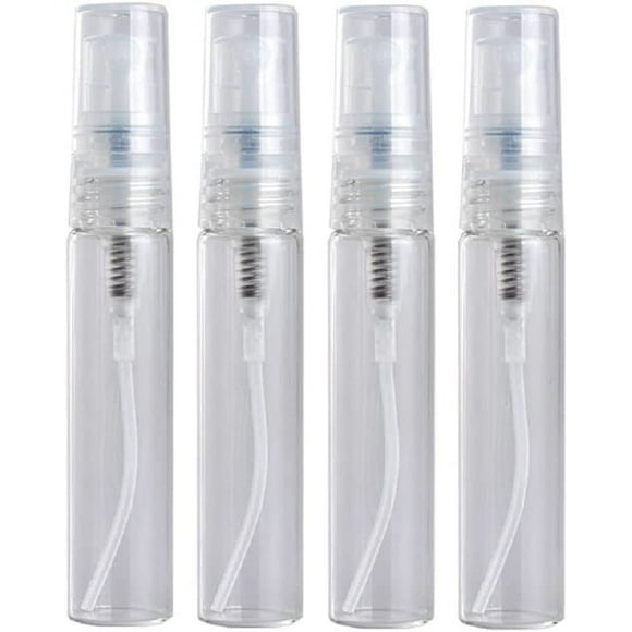 10 Packs Mini Portable Spray Bottle, 5ml/8ml/10ml Clear Plastic Spray Bottle Empty, Pen Mini Fine Mist Perfume Bottle, Travel Bottle Fragrances Perfume Atomizer, Refillable Empty Sample Container