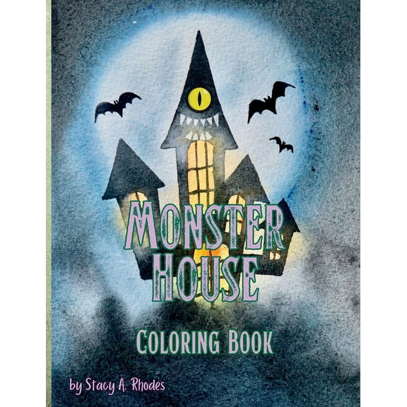 Monster House Coloring Book for Children, (Paperback)