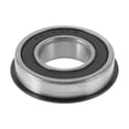 thumbnail image 6 of Unique Bargains 60/22NR2RS Deep Groove Ball Bearings 22x44x12mm P4 Double Rubber Seal Lubricated Bearings 1Pc Car Scooter Skateboard Wheel Universal Silver Tone Black, 6 of 6