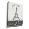 thumbnail image 2 of Epic Graffiti 'La Tour Eiffel' by Courtney Prahl, Canvas Wall Art, 26"x34", 2 of 2