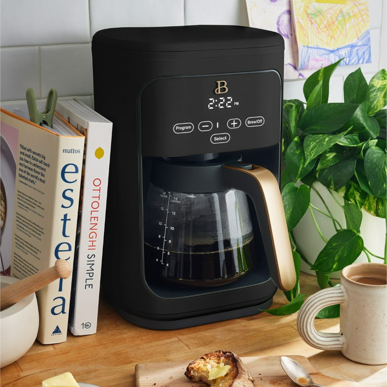 14-Cup Programmable Coffee Maker with Touch-Activated Display