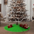 thumbnail image 6 of Bingfone Christmas Tree Skirt Mat Christmas Decoration Interior 36"-Green, 6 of 8