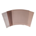 thumbnail image 5 of ROSOZ Round Table Fan Shaped Place Mats Heat Resistant Waterproof Dining Table Pads for Hotel Western Restaurant New Chinese Style Tableware, 5 of 7