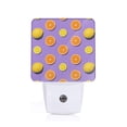 thumbnail image 1 of Fotbe Yellow Lemon And Orange Luz Nocturna LED, Luz de Noche con Sensor de Luz Natural de Anochecer a Amanecer, Se Enchufa a la Pared, Blanco Cálido 0.5W-US, 1 of 7