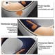 thumbnail image 3 of 2 cojines de inodoro engrosados con asas, funda de inodoro universal para todas las estaciones, cojín con cremallera, 3 of 6