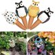 thumbnail image 4 of piezas de goteros de riego de búho, estacas de riego automático, dispositivos de riego de plantas de terracota, irrigador automático por goteo para plantas saludables, jardín interior y exterior, C, 4 of 4