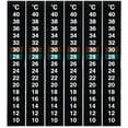 thumbnail image 1 of 6PCS Aquarium Thermometer 10-40℃/50-104℉ Adhesive Thermometer Temperature Strip, 1 of 5