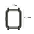 thumbnail image 4 of Funda Protectora TUP Transparente para Reloj Inteligente Compatible con AMAZFIT Bip para AMAZFIT Bip S Bip 1S para Amazfit Bip Lite bip Lite 1S para Amazfit A1608, 4 of 8