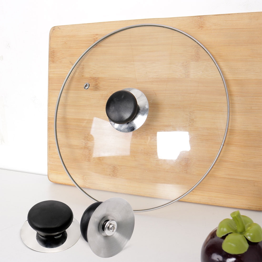 Universal Durable Pot Lid Knob Handle Plastic Knobs Cookware Stainless