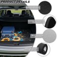 thumbnail image 6 of FOR U DESIGNS Galaxy Sunflower Butterfly Print Car Trunk Cargo Liner for SUV Sedan Truck Non-Slip Trunk Mat All Weather Durable Rear Mat Universal Fit Cargo Protection, 6 of 7