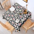thumbnail image 2 of Pioneer Flower Floral Print Pattern Square Tablecloth, Waterproof Wipeable Spillproof Washable Table Cover for Home Kitchen Party Decor, 42"x42", 2 of 6