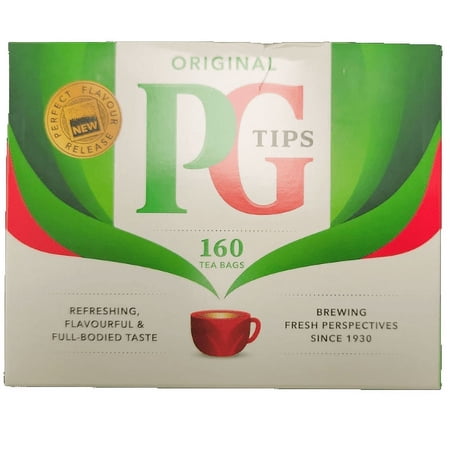 PG TIPS ORIGINAL BLACK TEA 160 TEA BAGS 464G, IMPORTED FROM BRITAIN